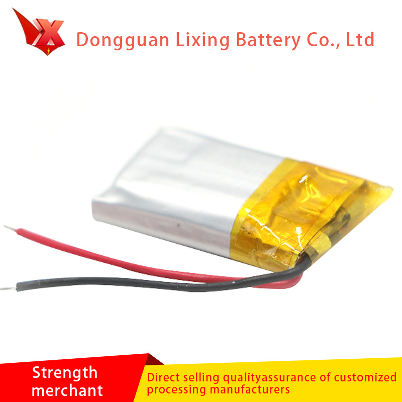 Výrobce spotřebního materiálu 401220-3.7V Soft balení lithium-iontová baterie a 60mAh přizpůsobené baterie pro headset Bluetooth